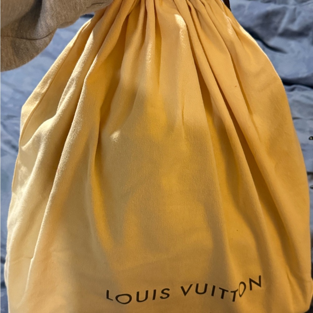 Louis Vuitton Brown Tan Shoulder Bag